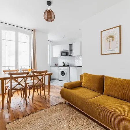 Jolie 2 Pieces Proche Metro - Paris 19 - 4P - Flat-Guest Apartment Exterior photo