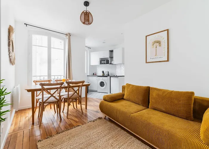 Jolie 2 Pieces Proche Metro - Paris 19 - 4P - Flat-Guest